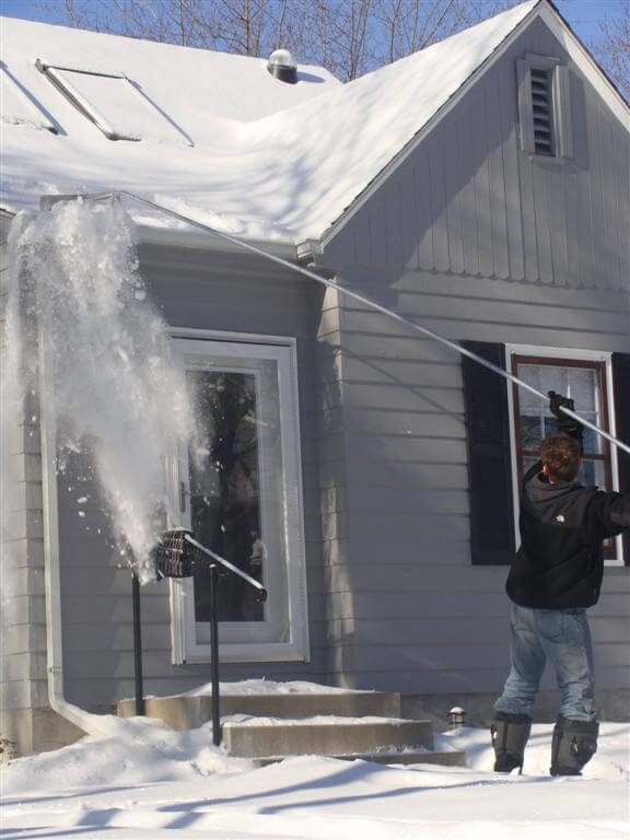 How to Prevent Melting Snow From Damaging Your Home