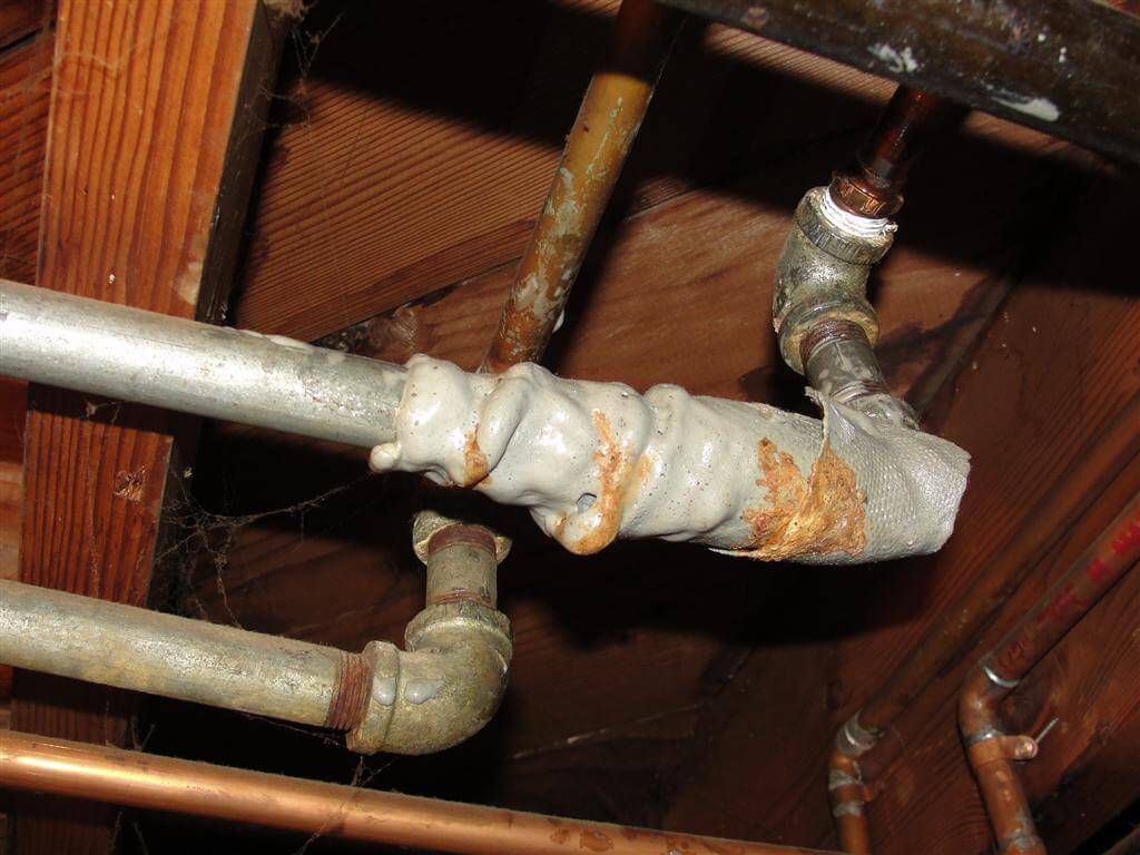 galvanized problems tubi duct riparare riparazione