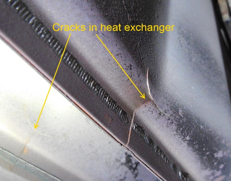 Cracked Heat Exchanger Repair Cost