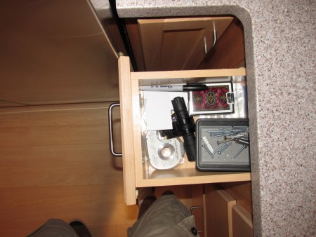 Interior - drawer hits on fridge
