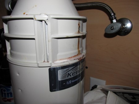 Plumbing - leaking disposer