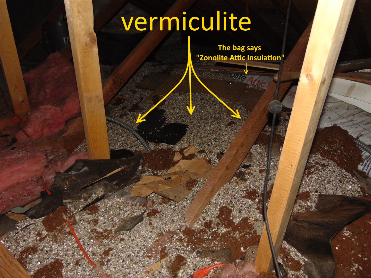 New information about asbestos and vermiculite attic insulation