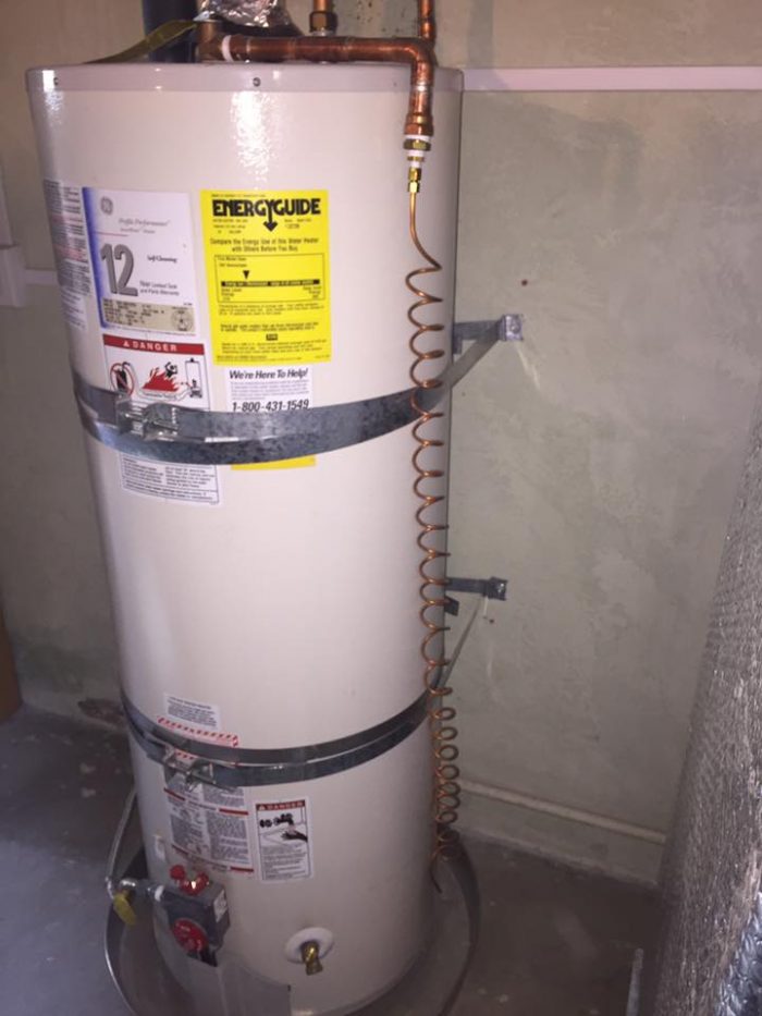 Water heater with crazy T&P Discharge