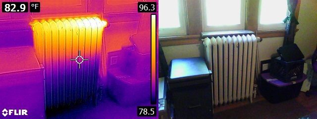 Infrared radiator heating improperly 2