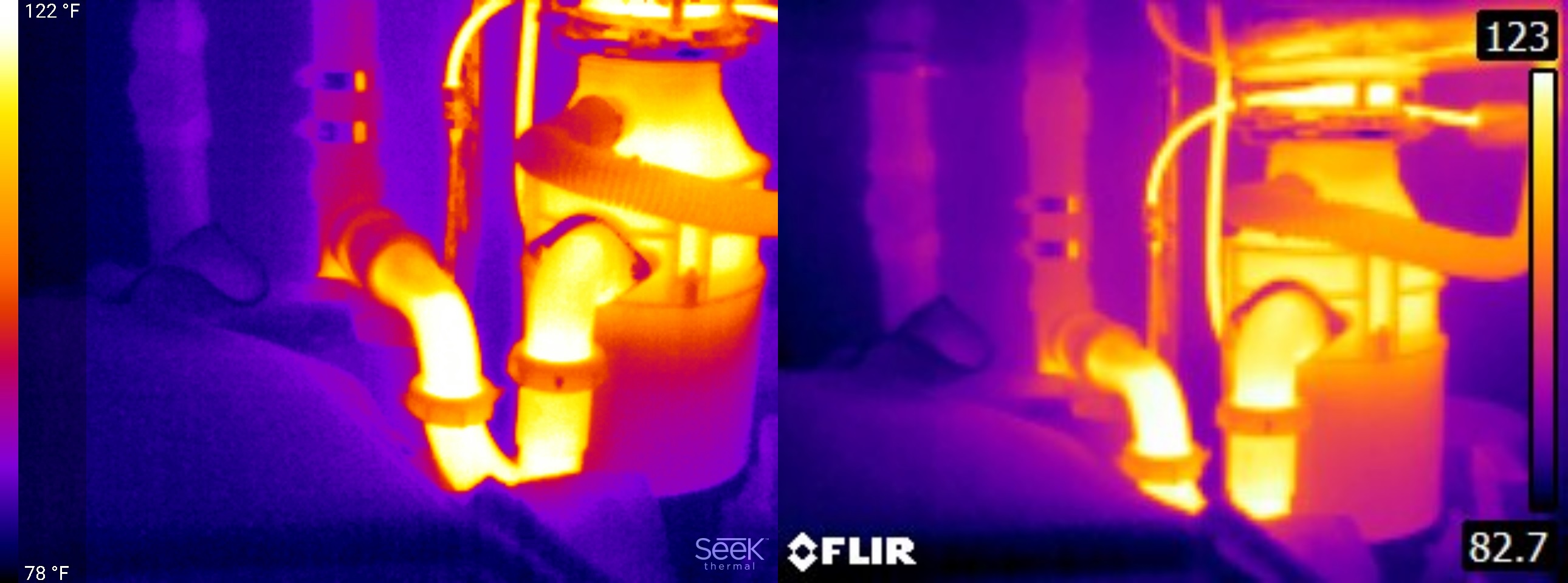 Political make it flat Engrave Seek Thermal CompactPRO infrared camera: a home inspector's review -  Structure Tech Home Inspections