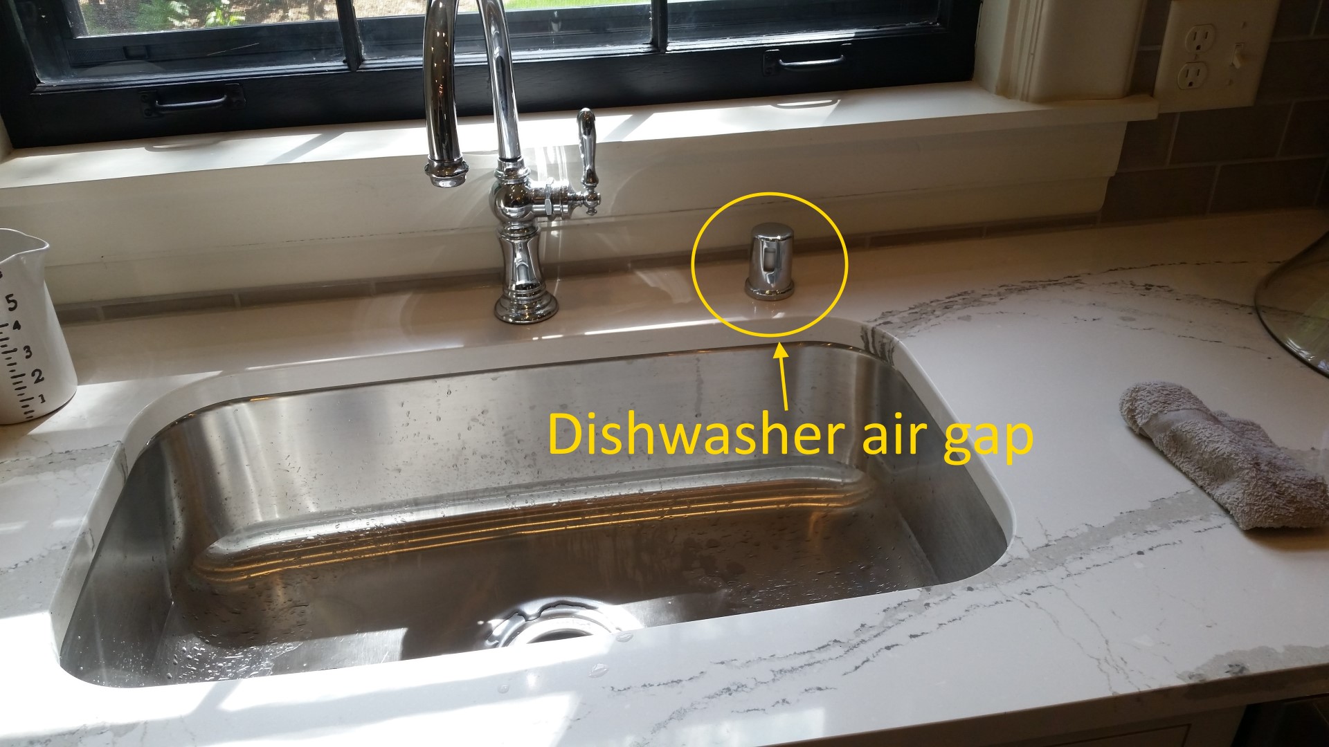 Dishwasher Air Gaps American Society Of Home Inspectors Ashi