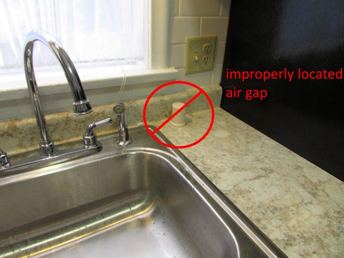 Dishwasher Air Gap Stinks at Barbara McClure blog