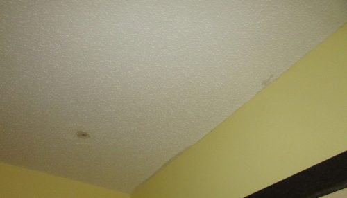 Stains at ceiling