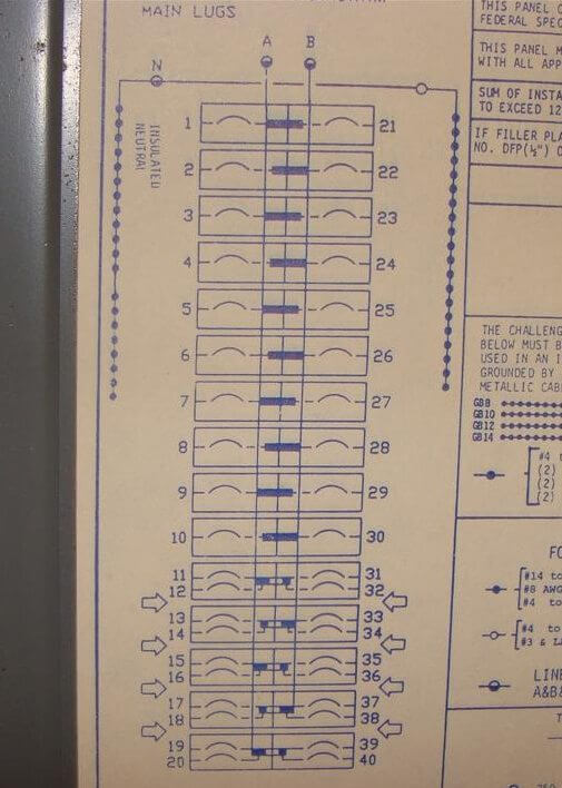 Inspecting Tandem Circuit Breakers – aka Cheaters vintage box 100 amp fuse 