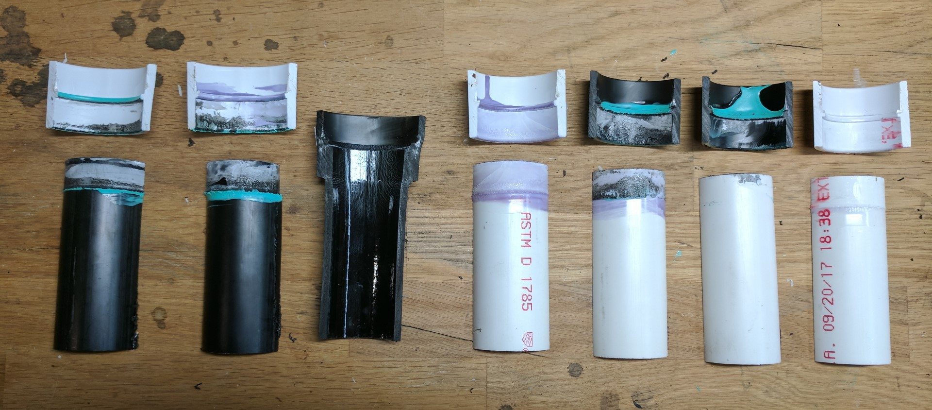 Separated ABS and PVC Separated ABS and PVC