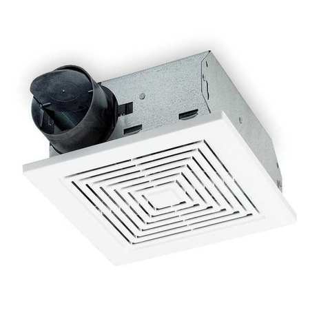 Bath fan with internal damper