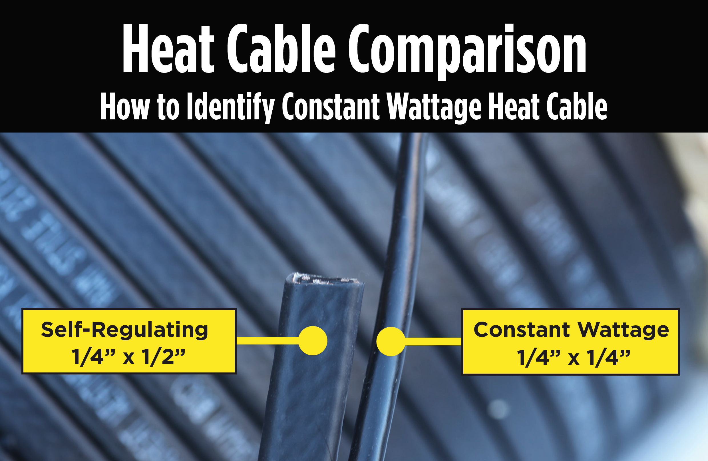 Heating Cable Gutter Heating Frost Protection lengths from 4 to 30 M 