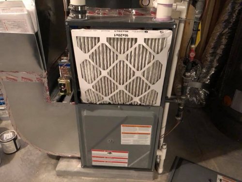 furnace filter in wrong location
