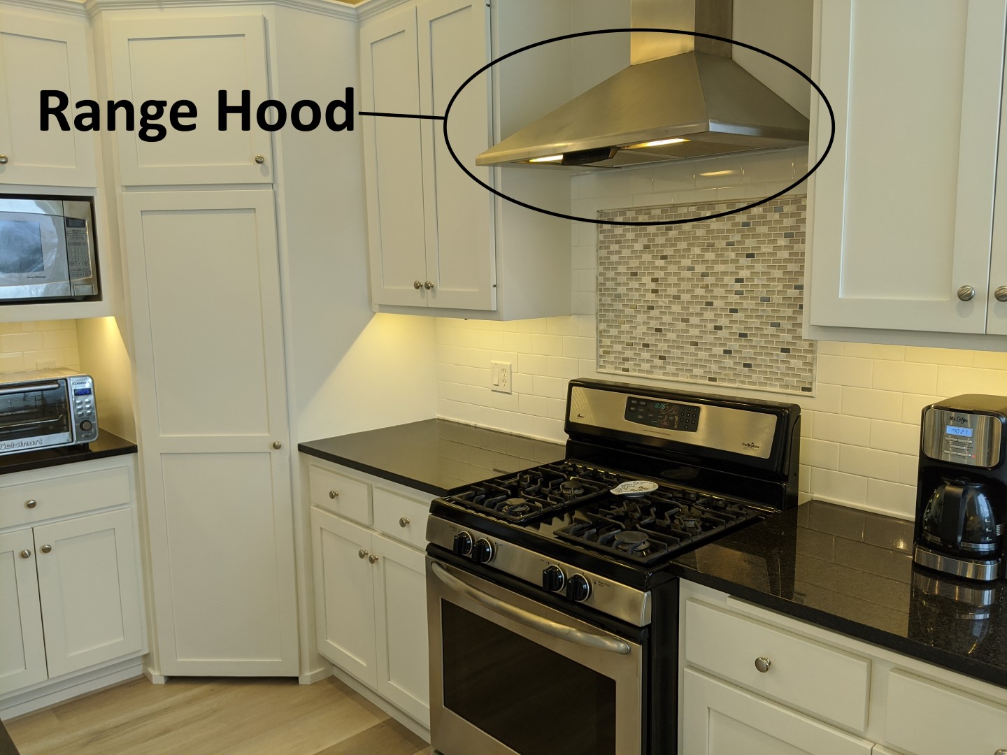 over the range exhaust hood