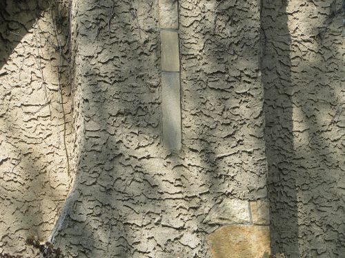 Stucco-covered chimney 3